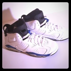 Air Jordan 6 Retro BG -Sport Blue